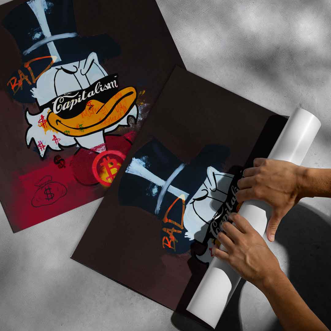 ENJOY CAPITALISM - Poster