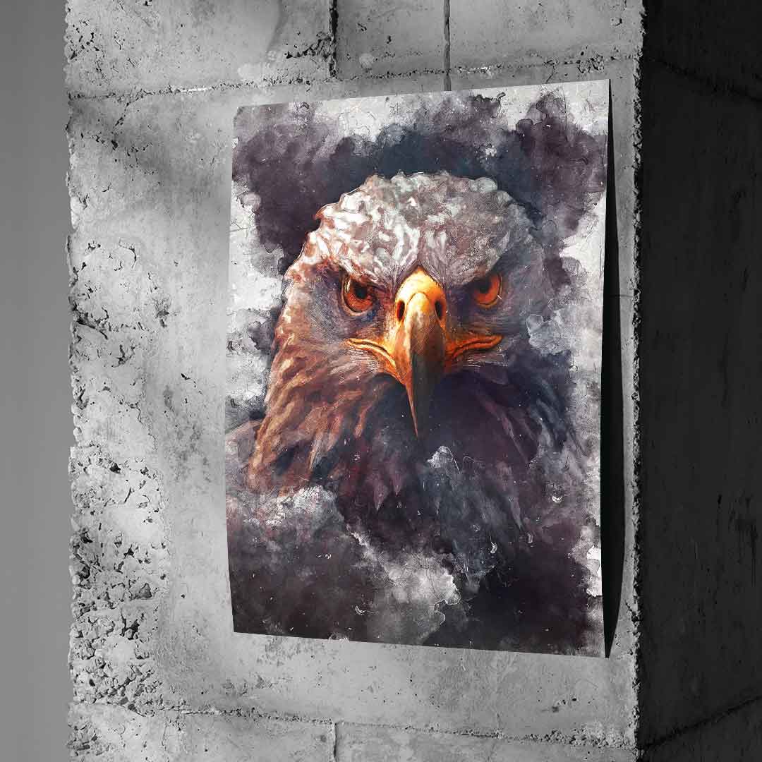 Eagle Portrait - Poster