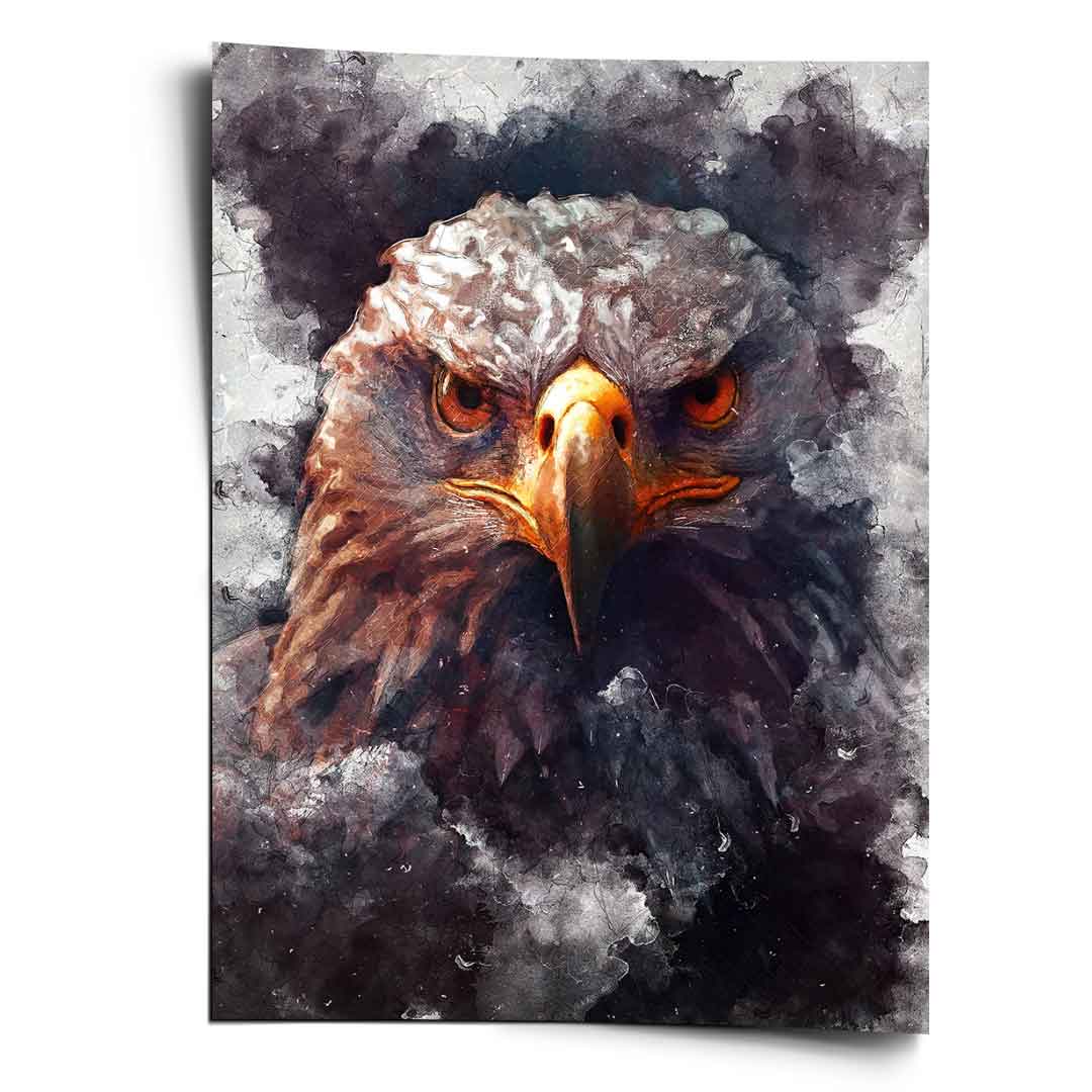 Eagle Portrait - Poster