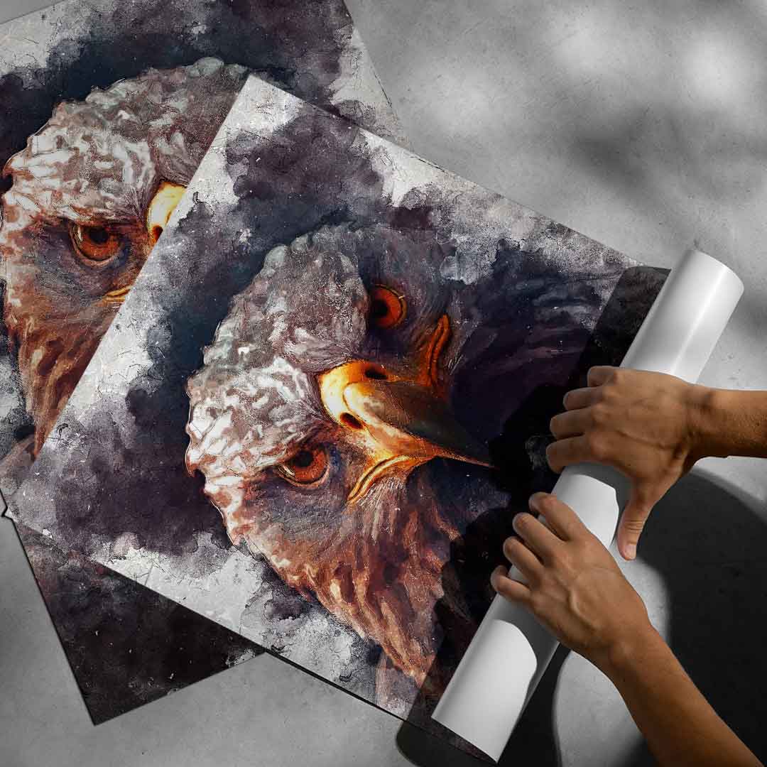 Eagle Portrait - Poster
