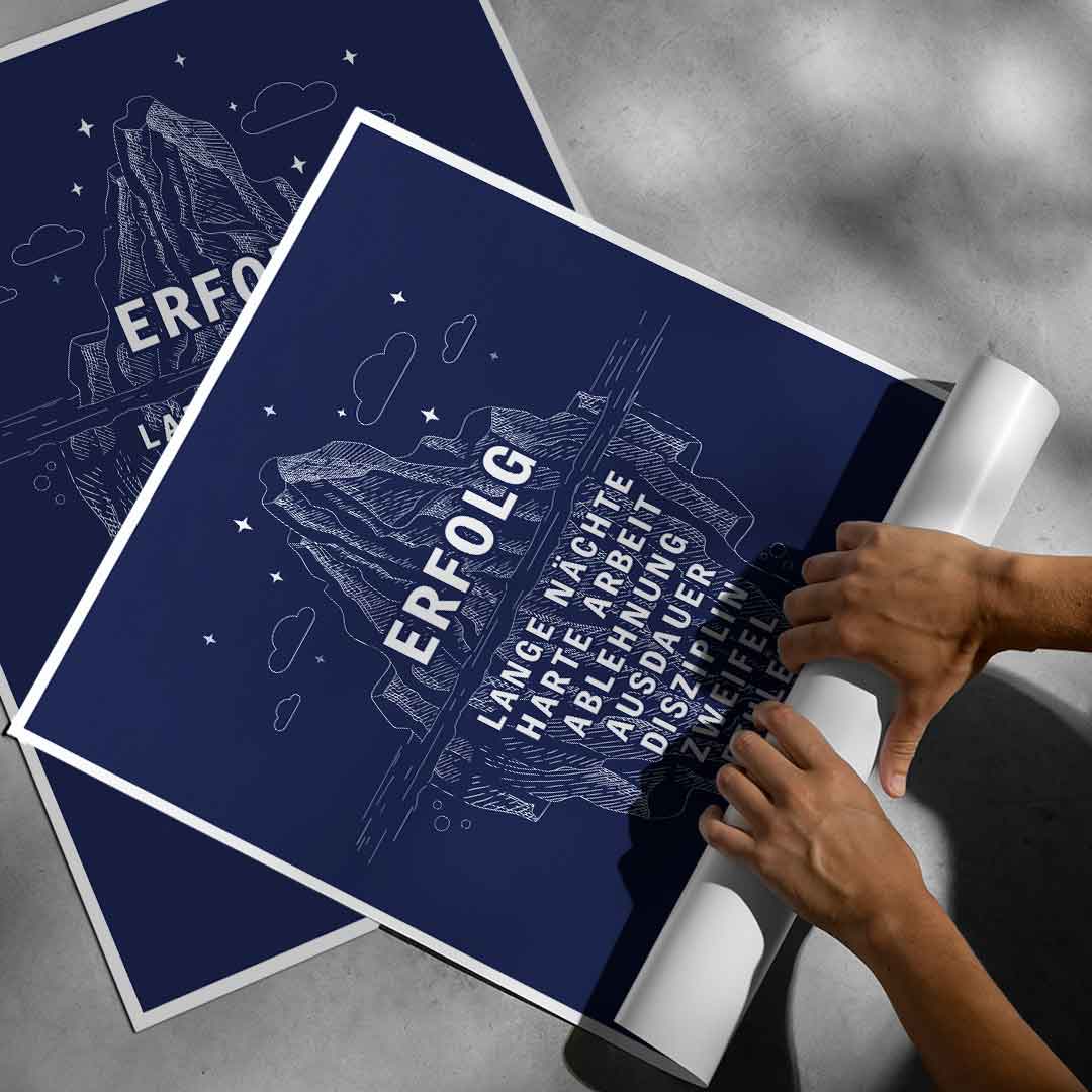 Iceberg of Success #infographic - Poster