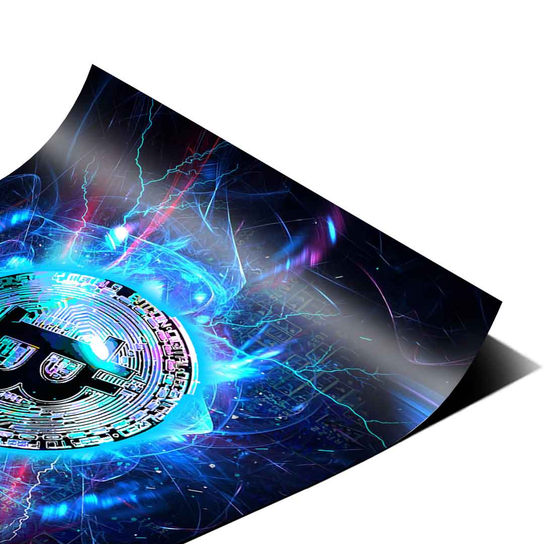 Electro Bitcoin - Poster