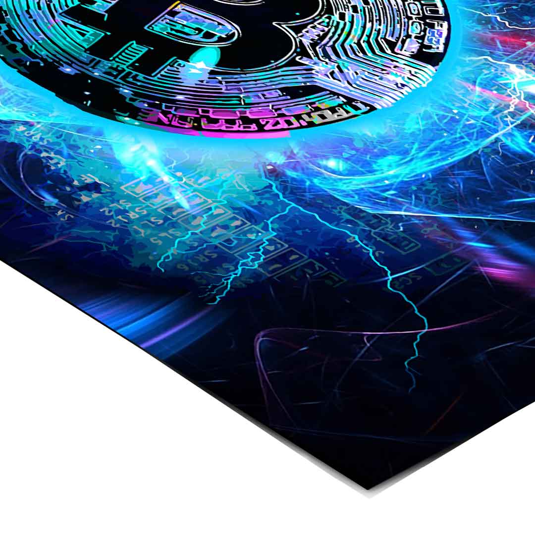 Electro Bitcoin - Poster