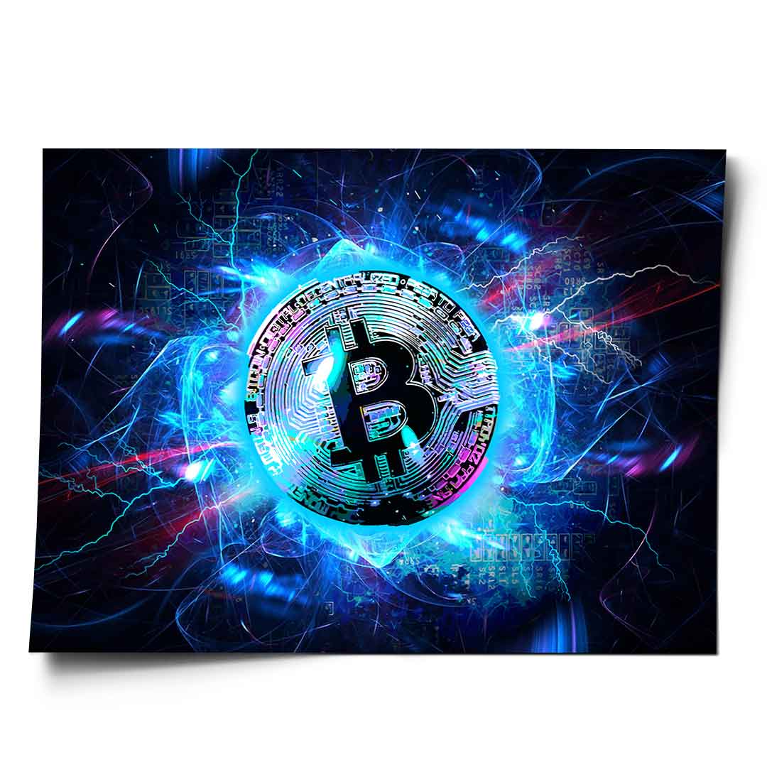 Electro Bitcoin - Poster