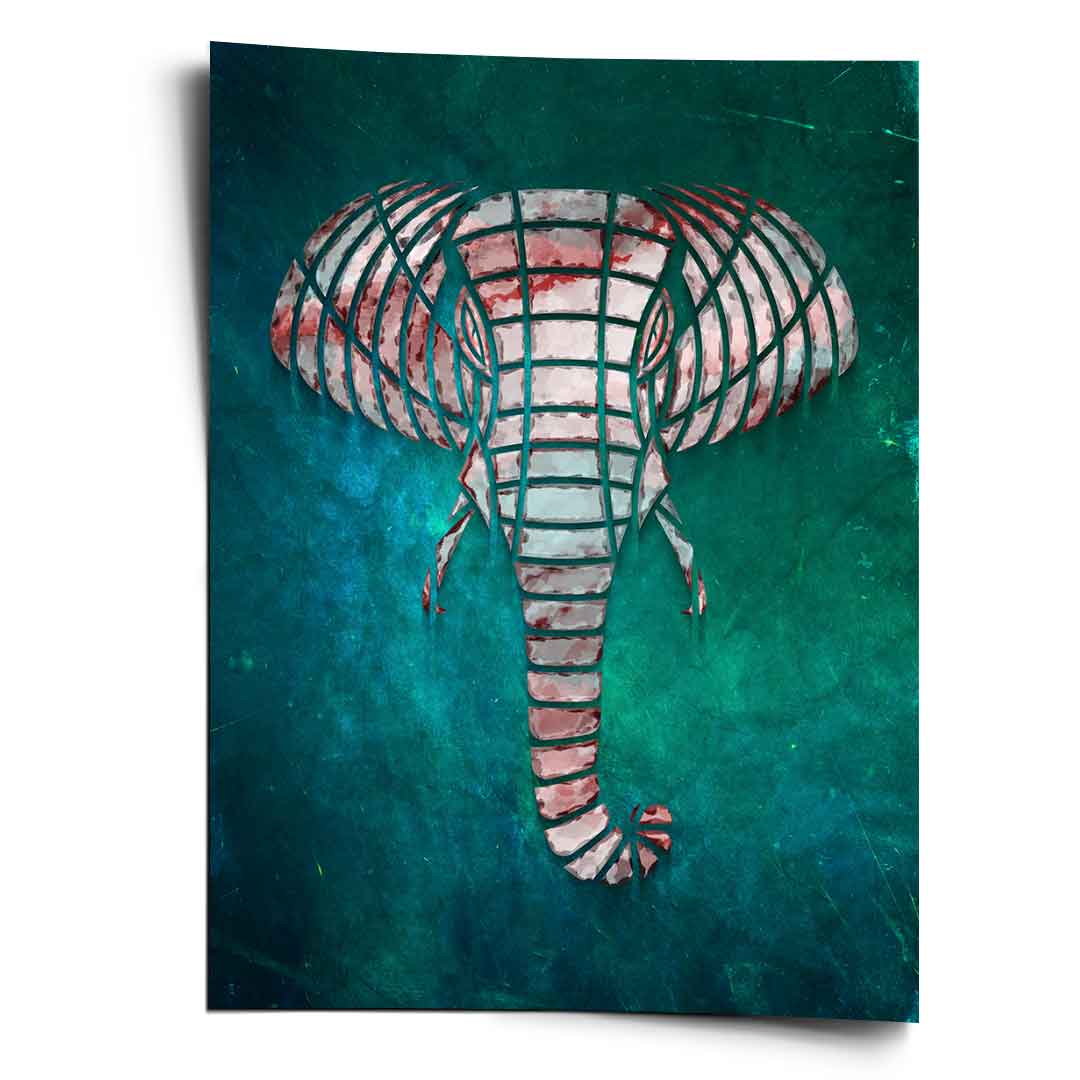 Elephant's Shape - Poster
