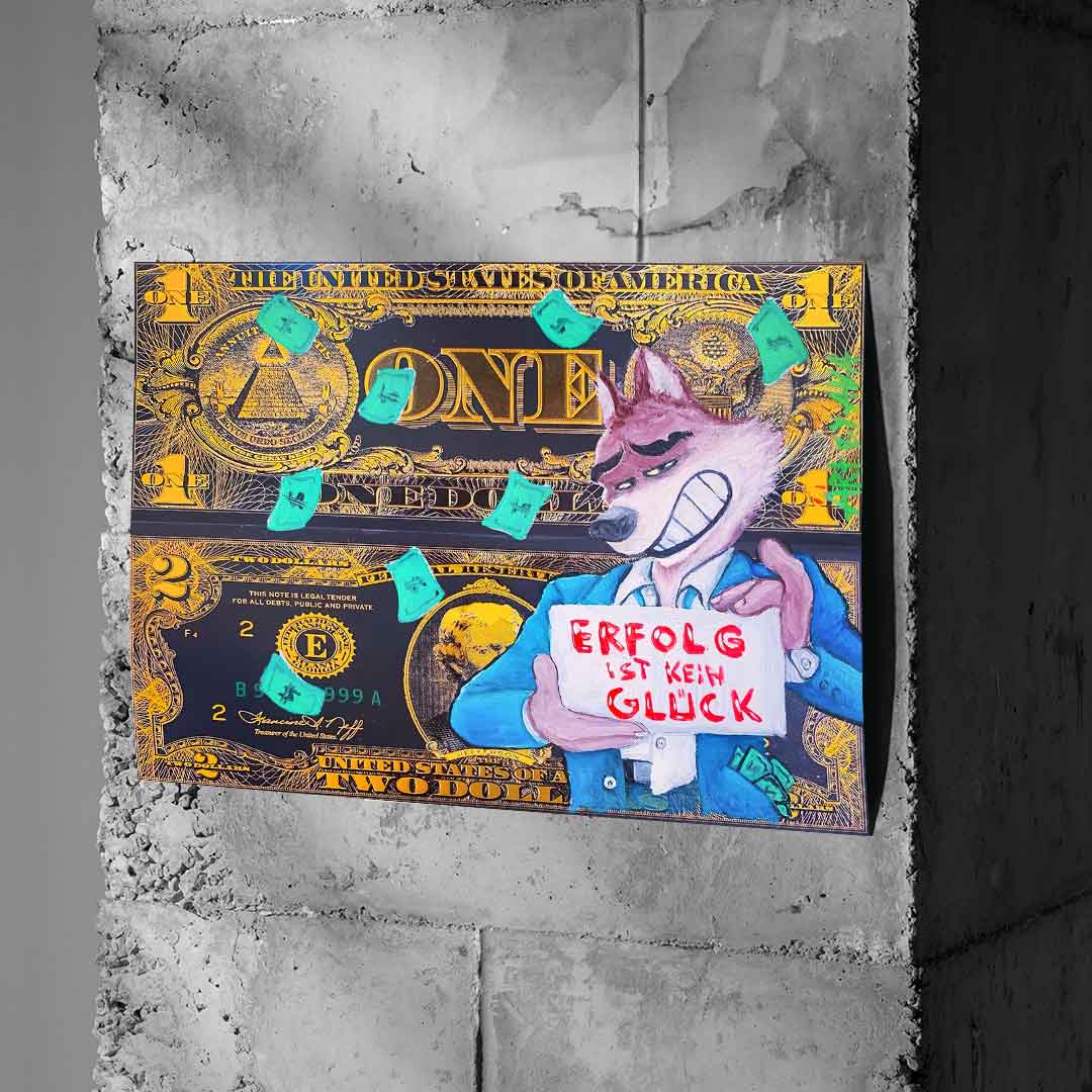 Success is not luck - poster