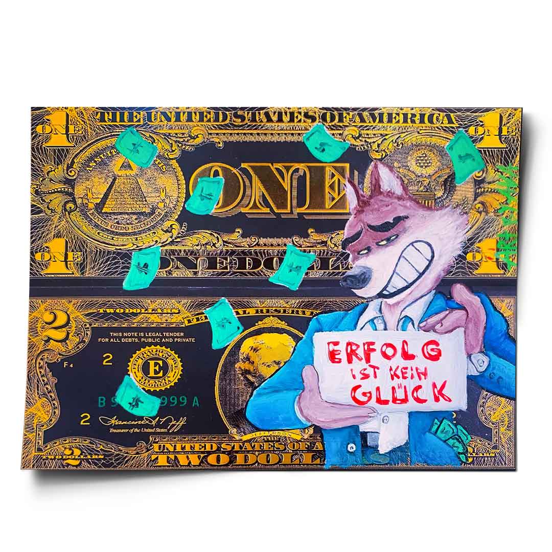 Success is not luck - poster