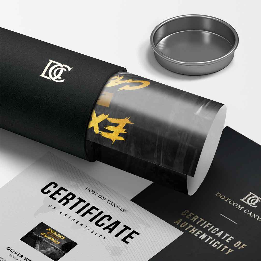 Excuses Don't Burn Calories - Poster