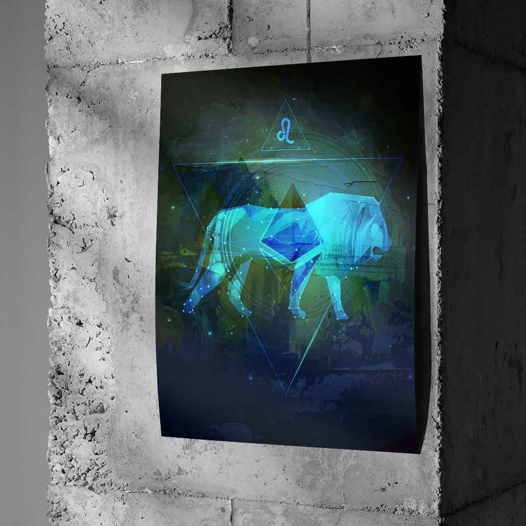LION ETHEREUM - Poster