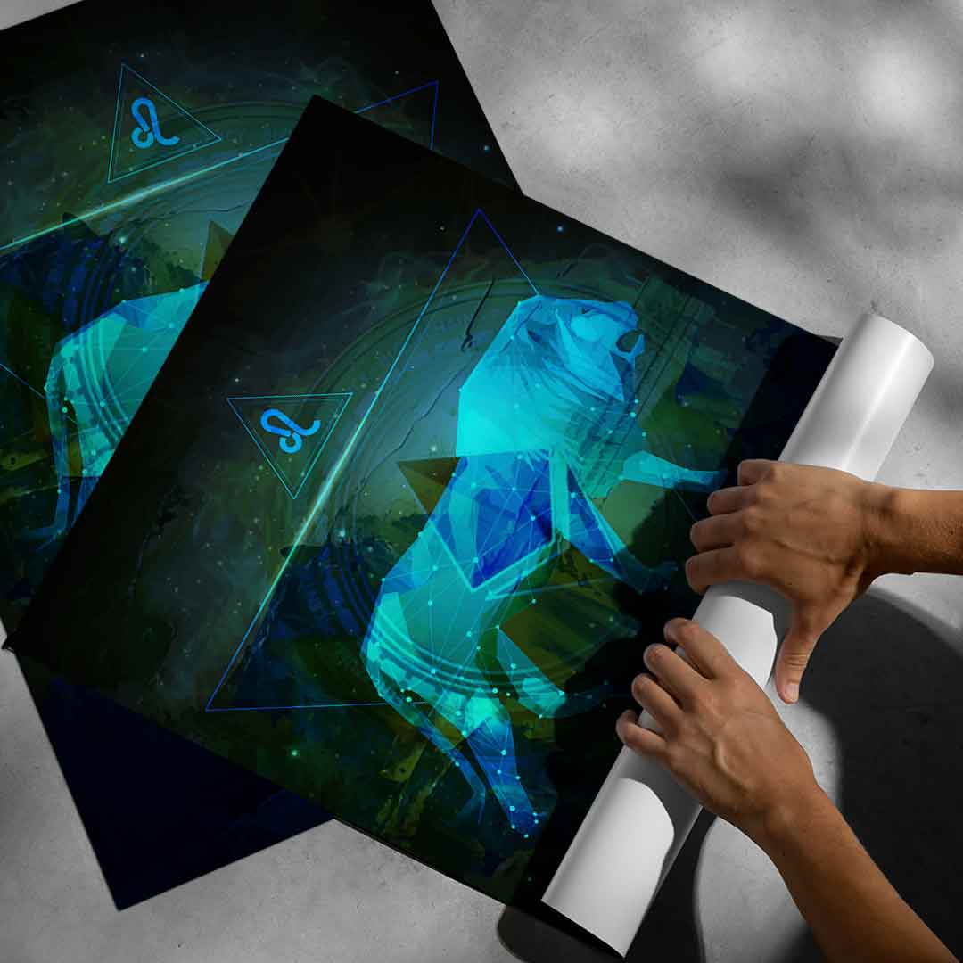 LION ETHEREUM - Poster