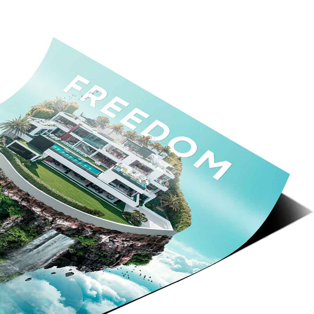 FREEDOM ON EARTH - Poster