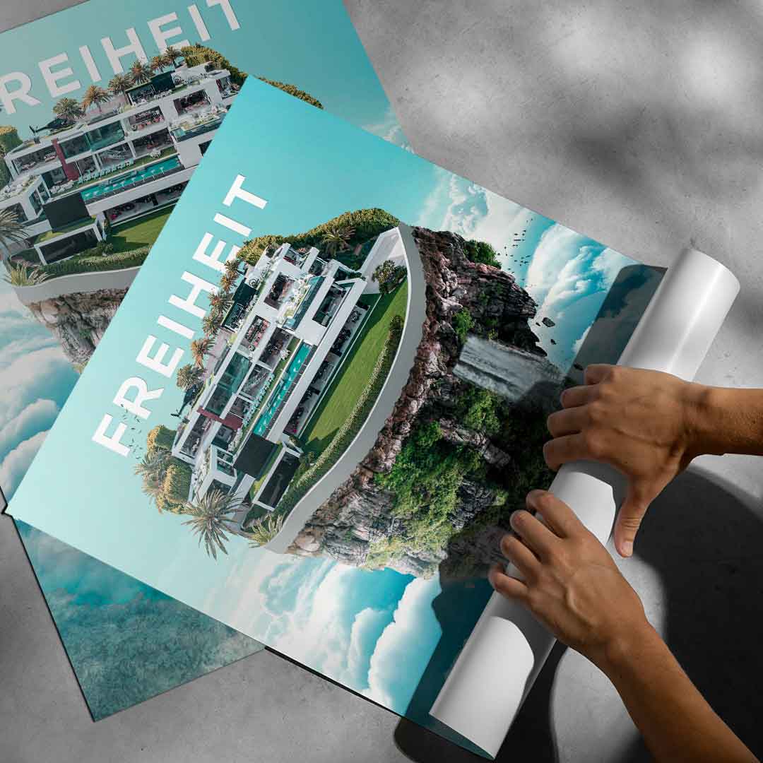 FREEDOM ON EARTH - Poster