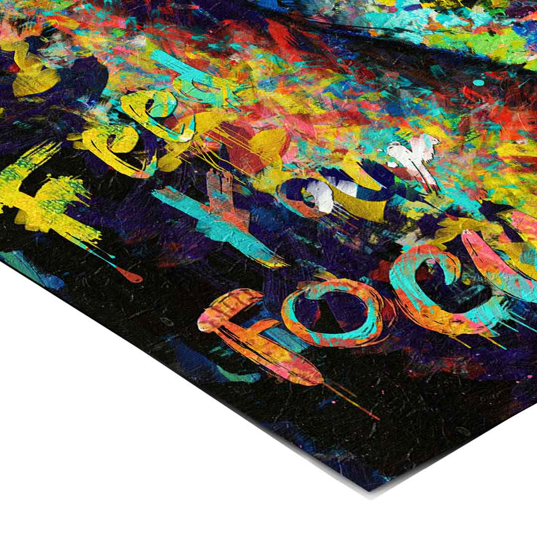 Feed your focus #Lion - Poster