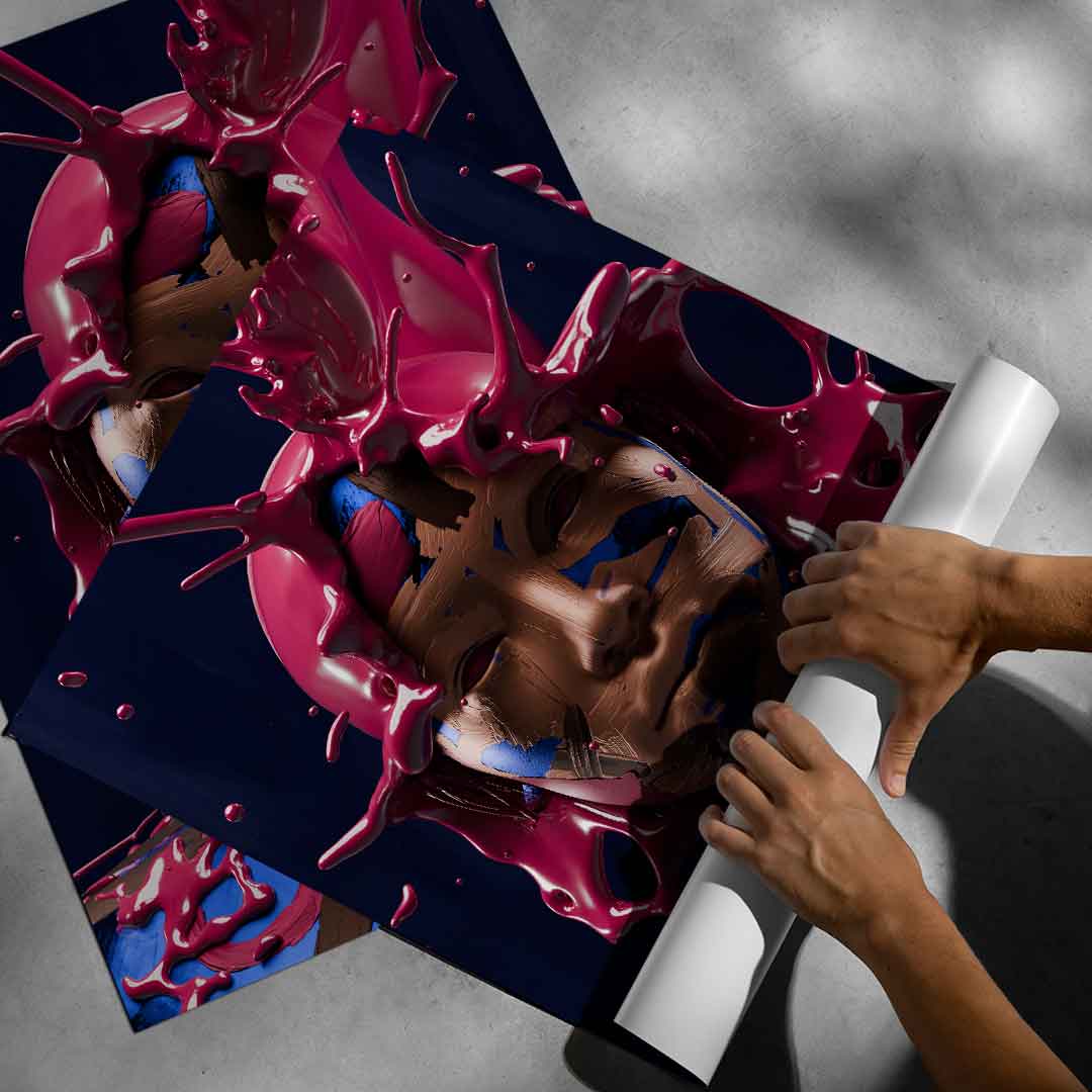 Fluid Metamorphosis - Poster