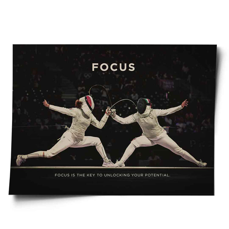 Focus #Fencing - Poster