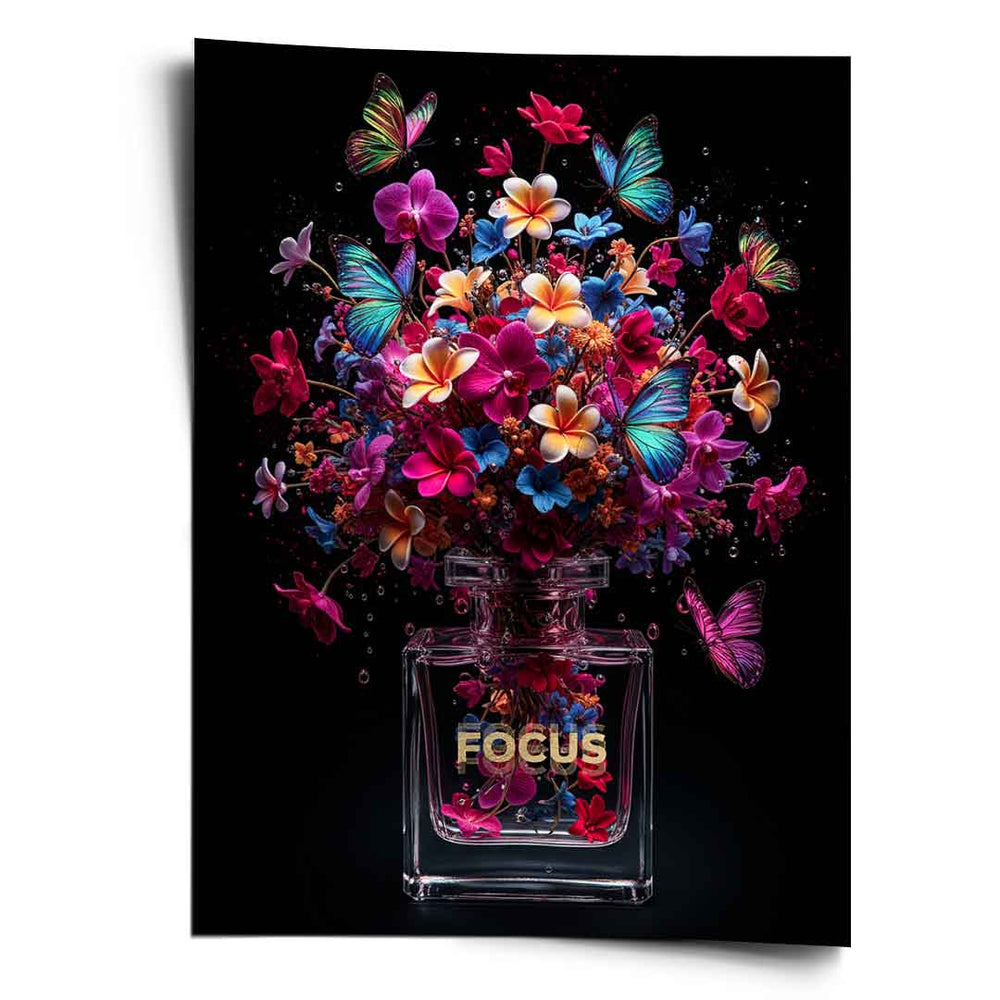 Focus Parfume als Poster von DOTCOMCANVAS®