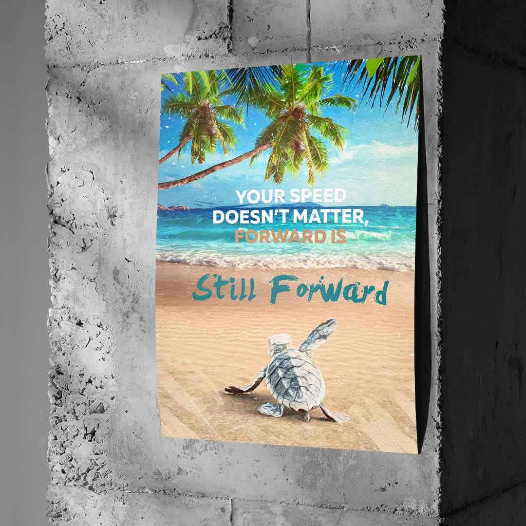 Forward is still forward - Poster