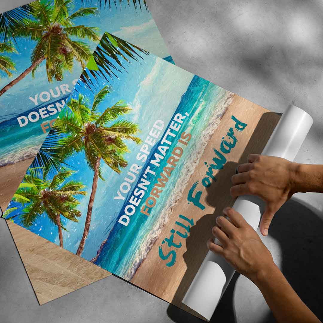 Forward is still forward - Poster