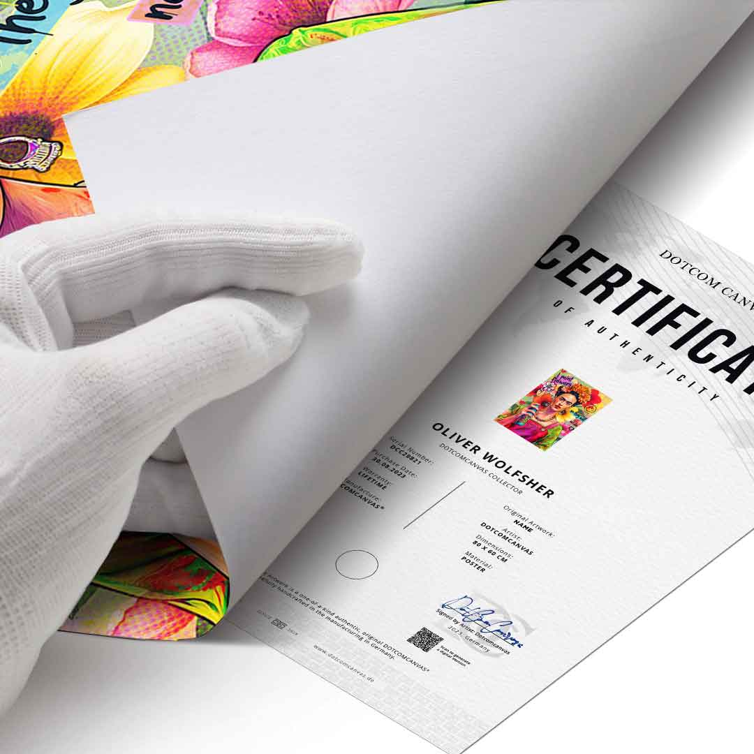 Frida Paint - Poster