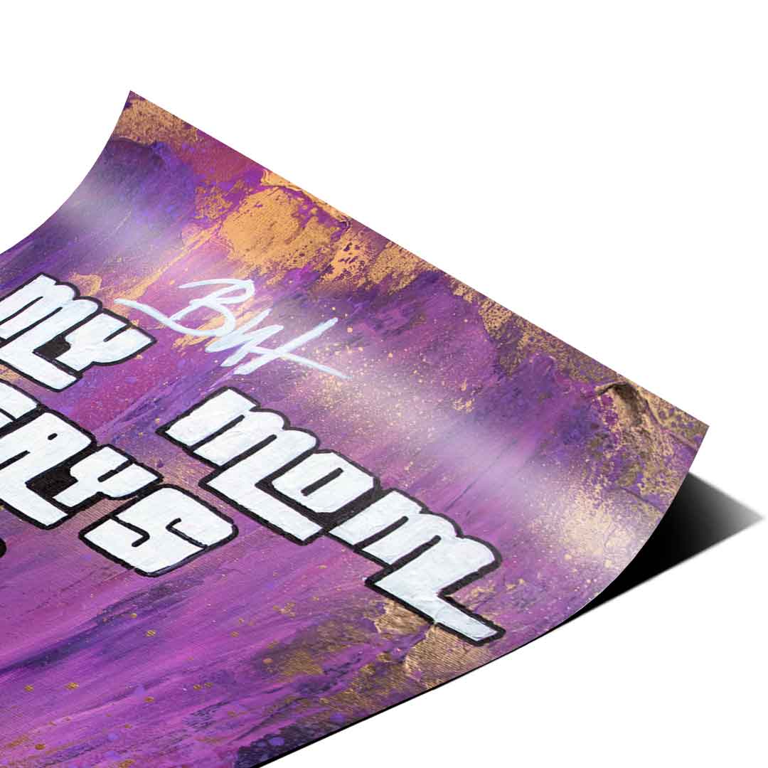 GTA MOM Quote - Poster