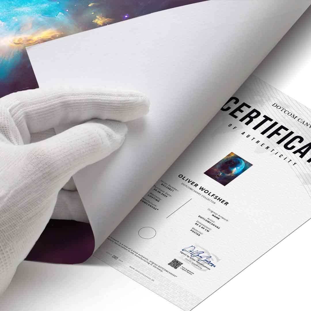 Galaxy Balloon - Poster