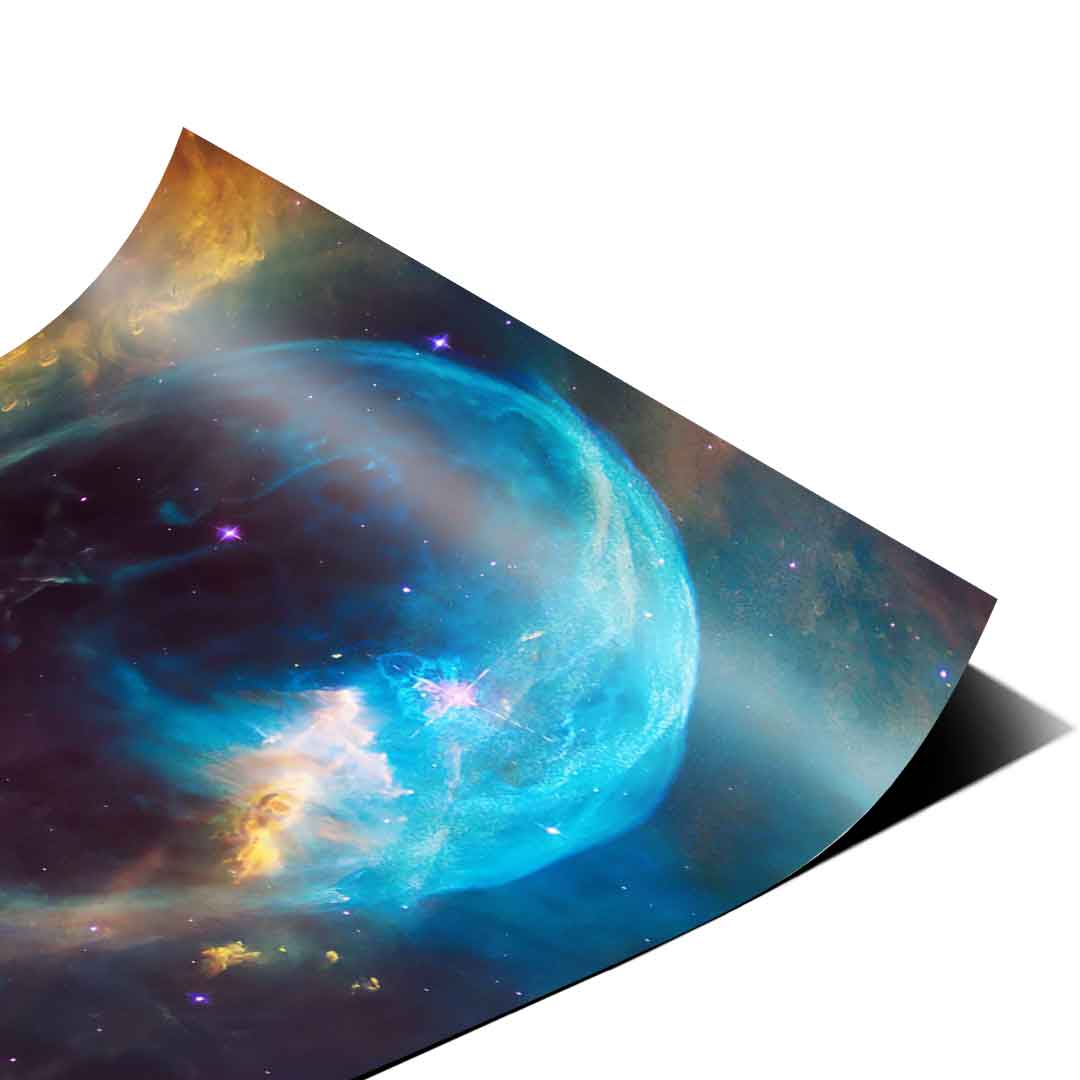 Galaxy Balloon - Poster