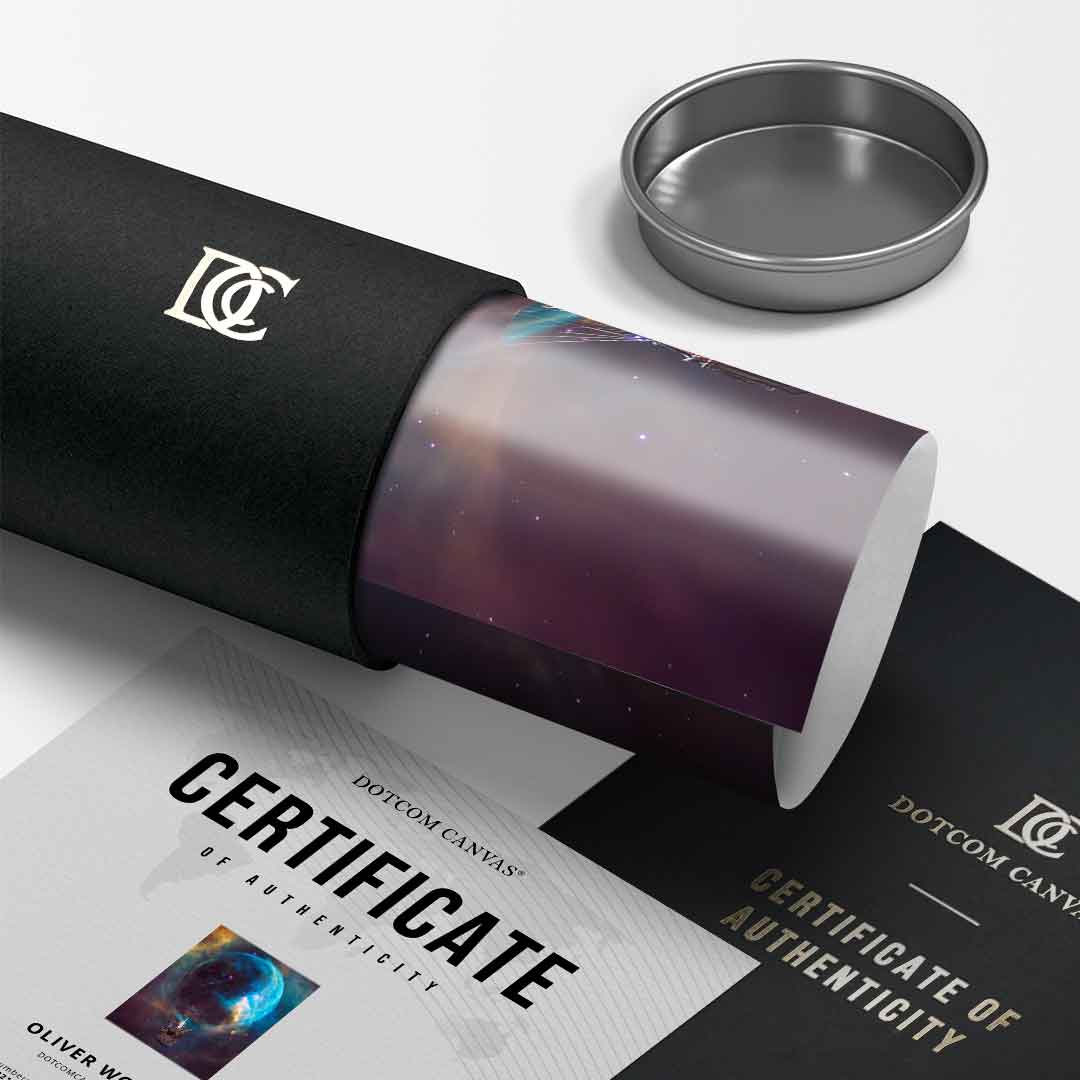 Galaxy Balloon - Poster