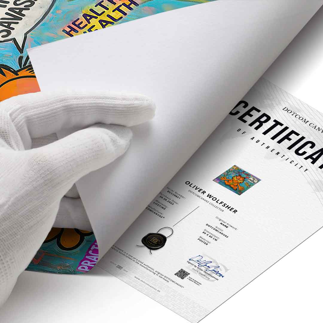 Garfield Vibrations - Poster