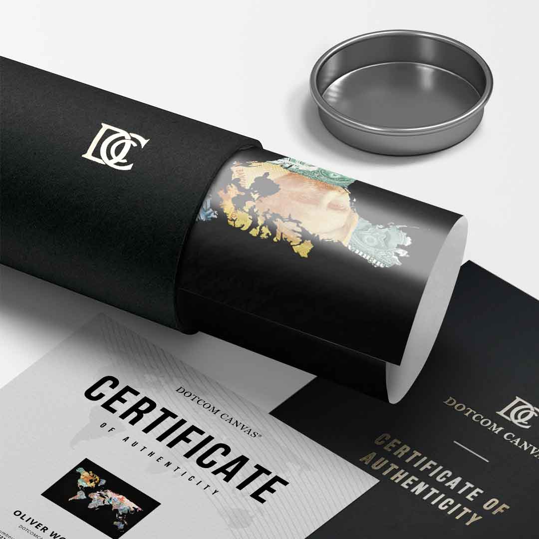 Money rules the world - Black Edition - Poster