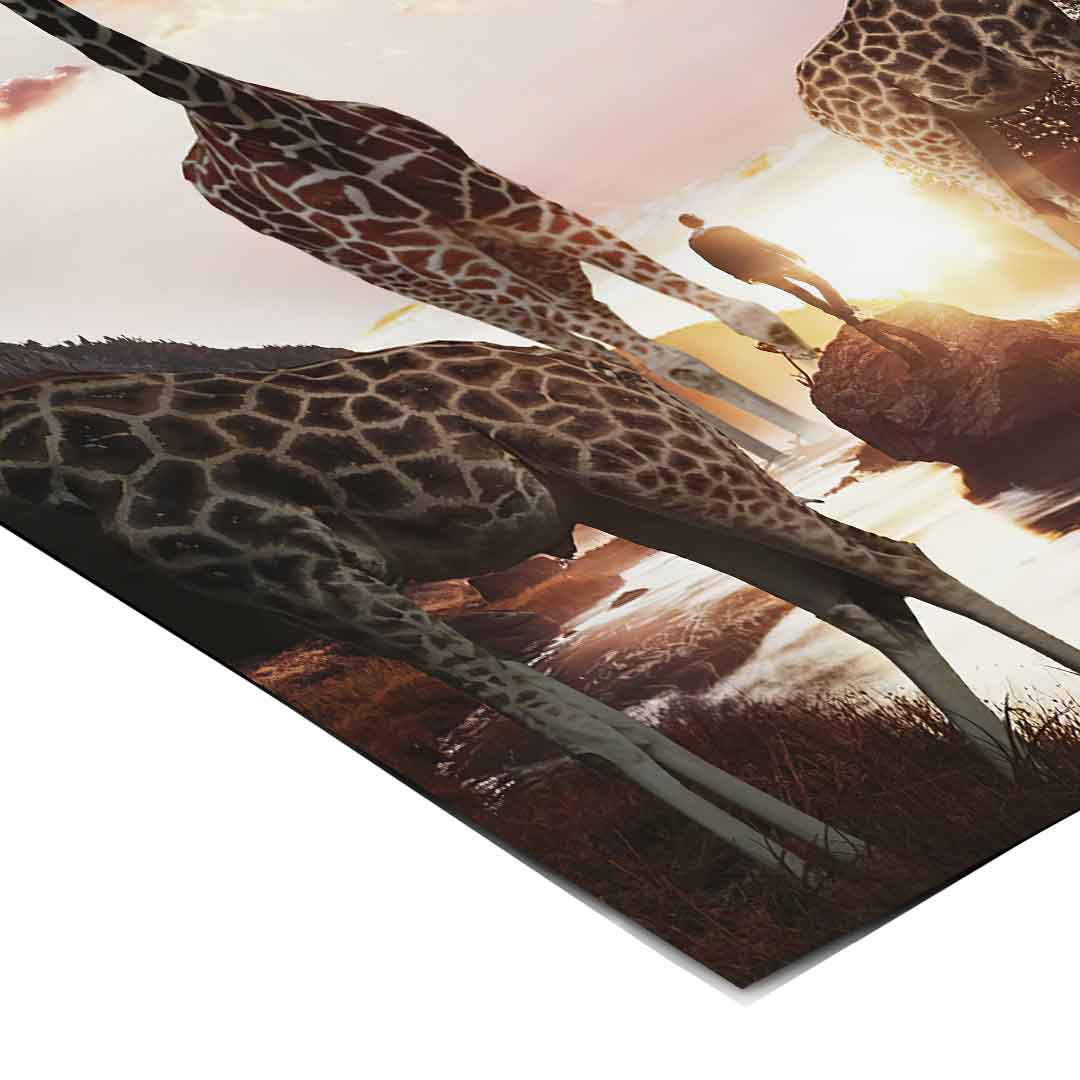 Giraffe Life - Poster