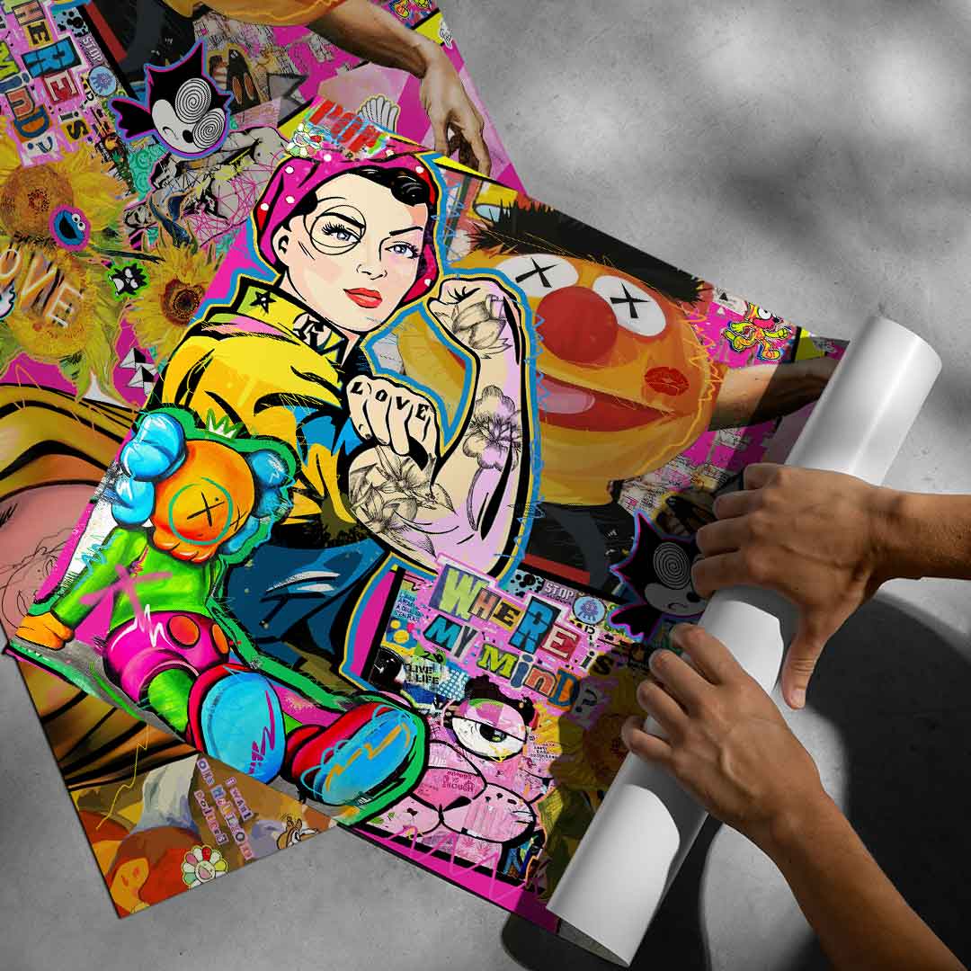 Girl - Where is my mind - Poster