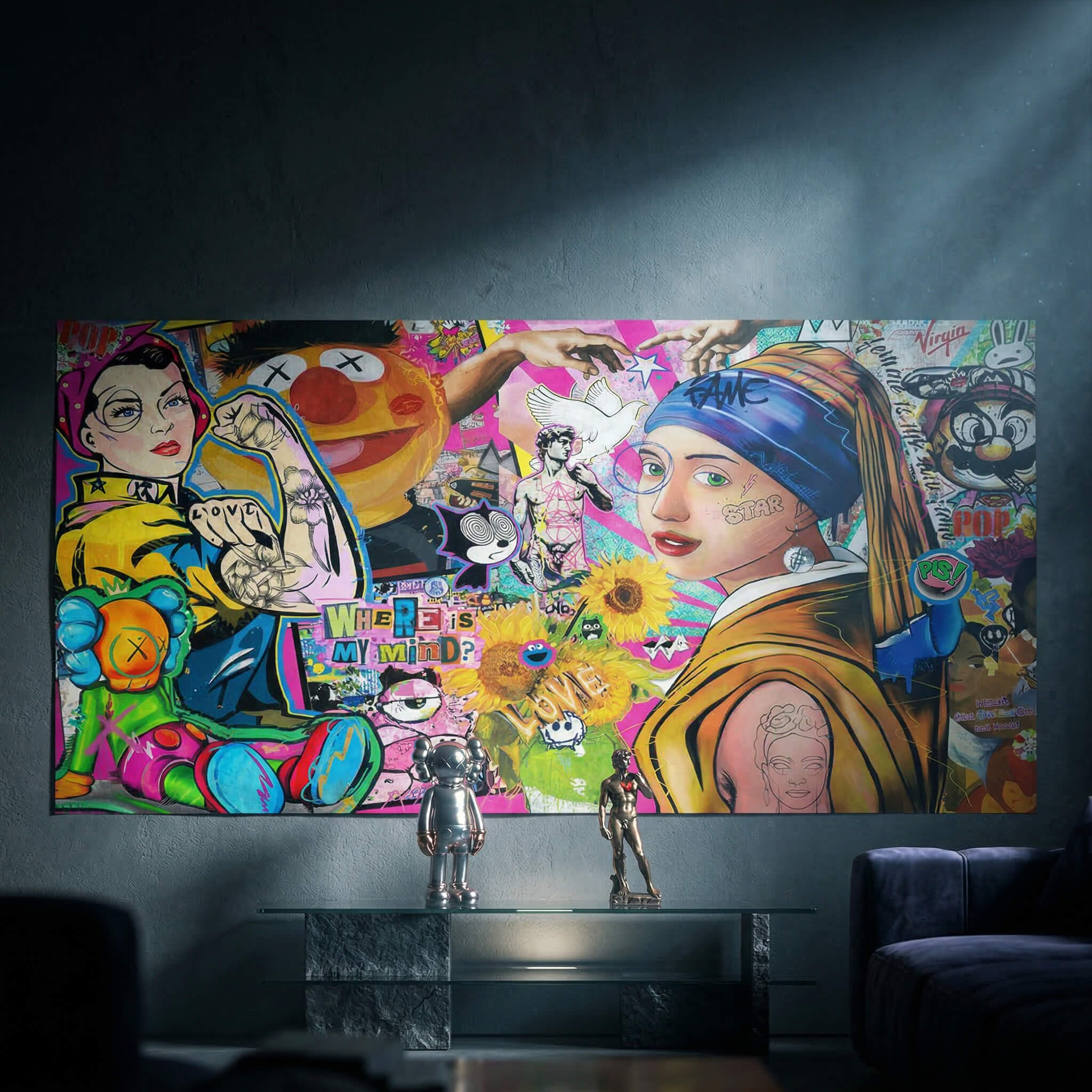 Girl - Where is my mind - Poster