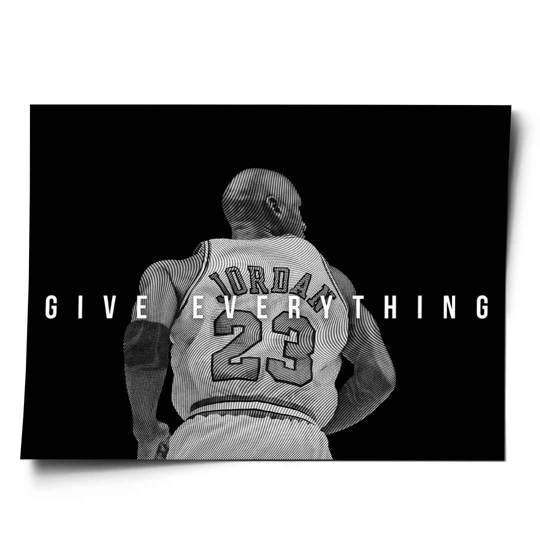 Give Everything - Poster