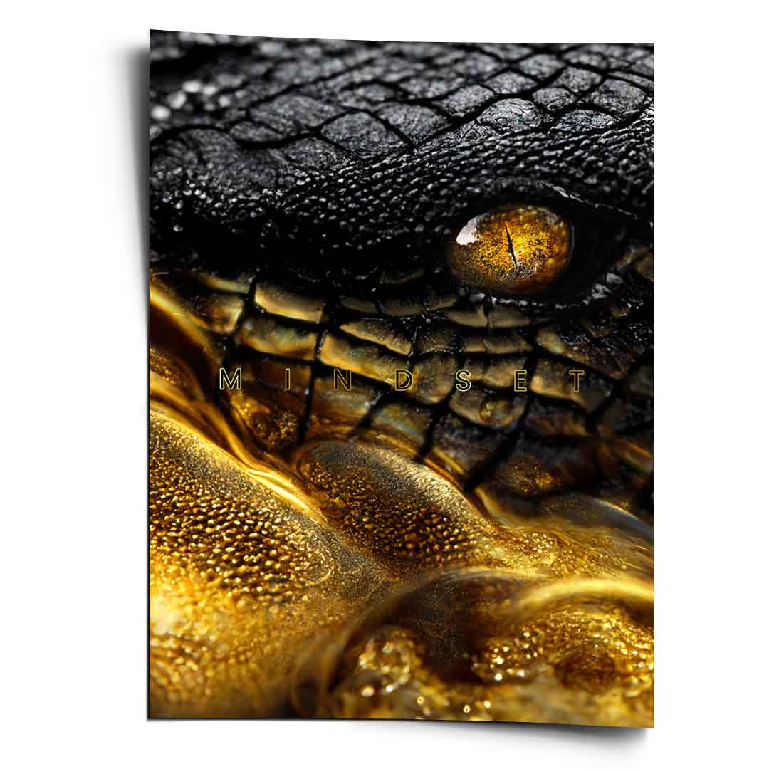 Gold Crocodile - Poster