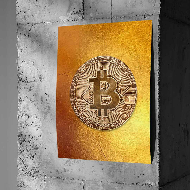 Golden Bitcoin - Poster