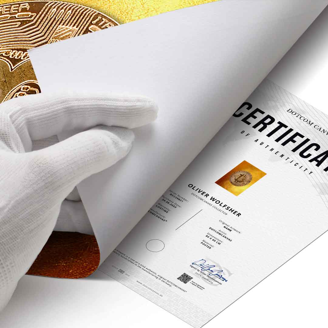 Golden Bitcoin - Poster