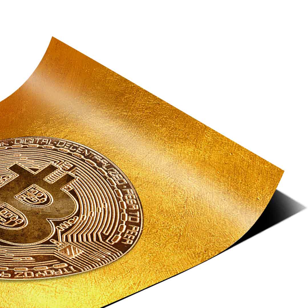 Golden Bitcoin - Poster