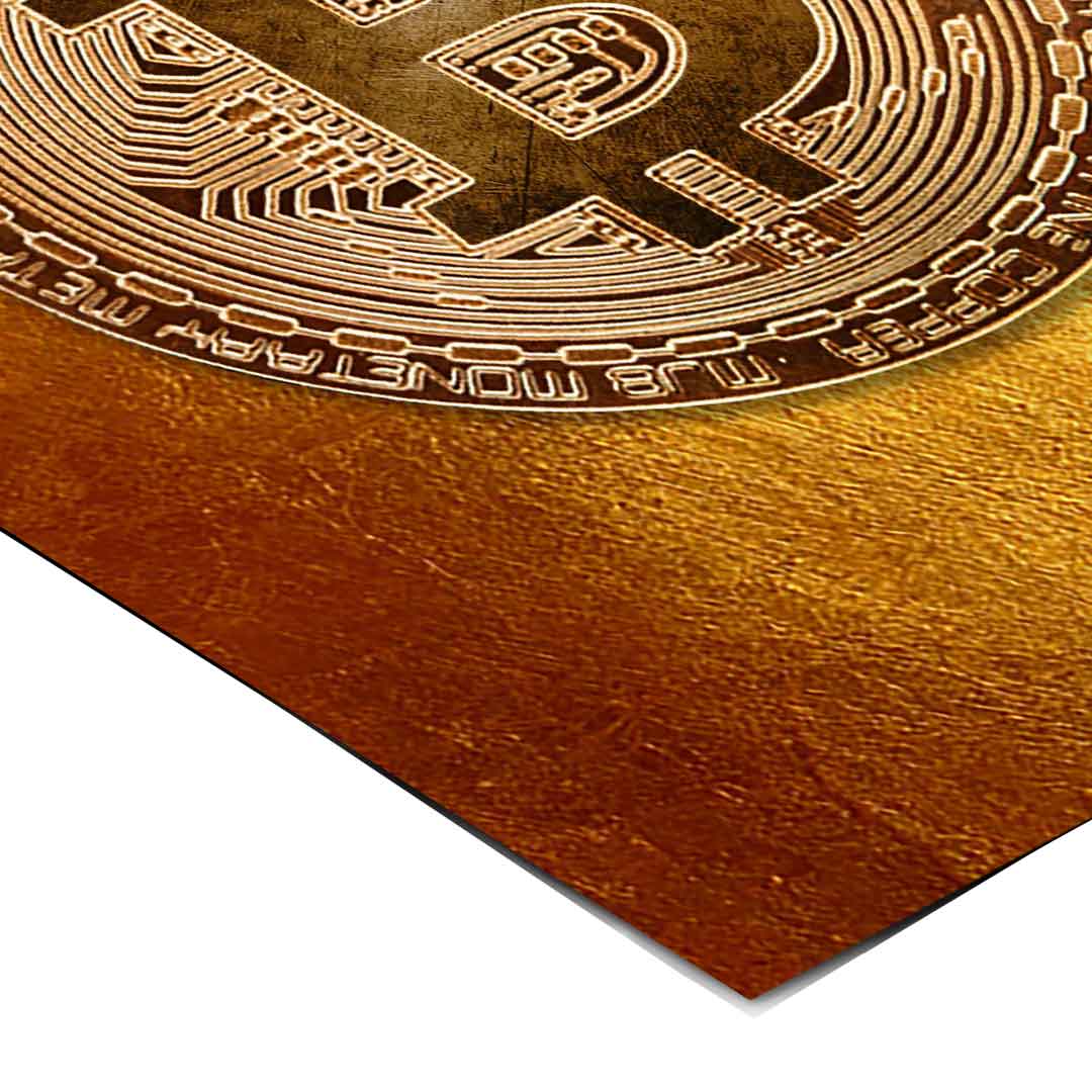 Golden Bitcoin - Poster