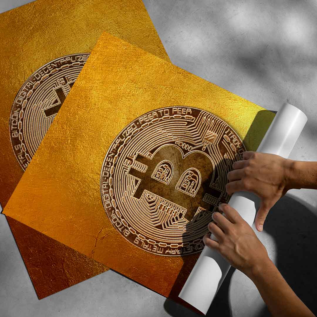 Golden Bitcoin - Poster