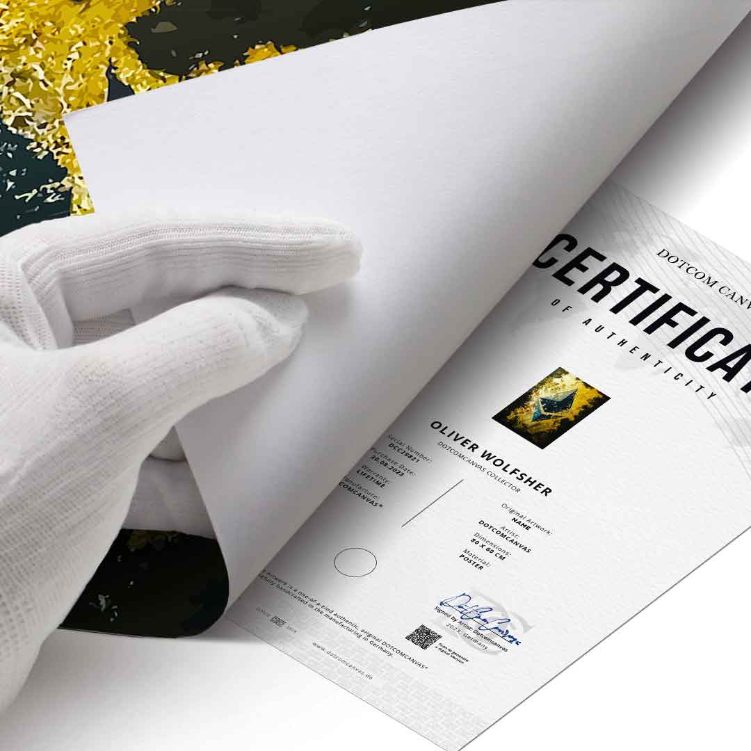 Golden Ethereum Poster