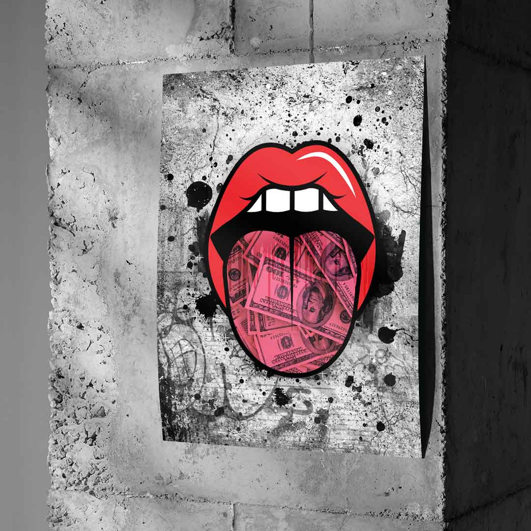 Graffiti Kiss - Poster