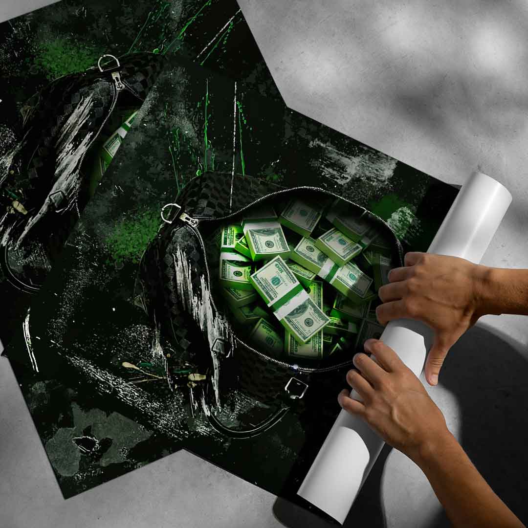 Grüne Scheine - Poster