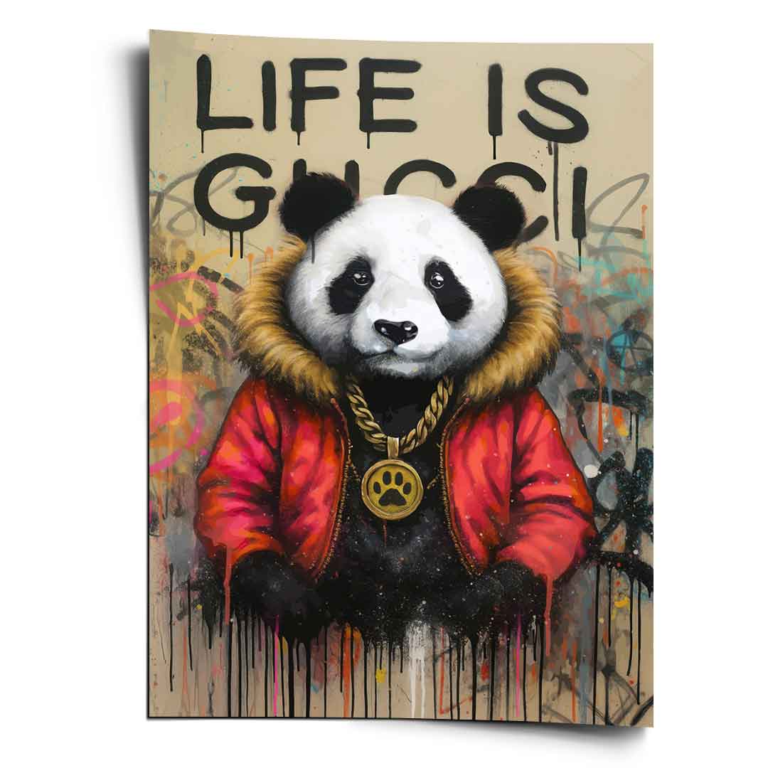 Gucci Panda - Poster