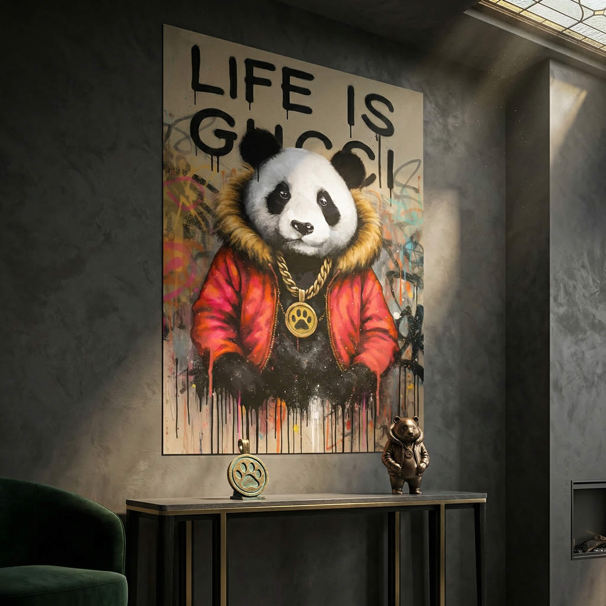 Gucci Panda - Poster