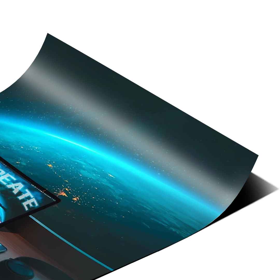 Home Office View - Poster