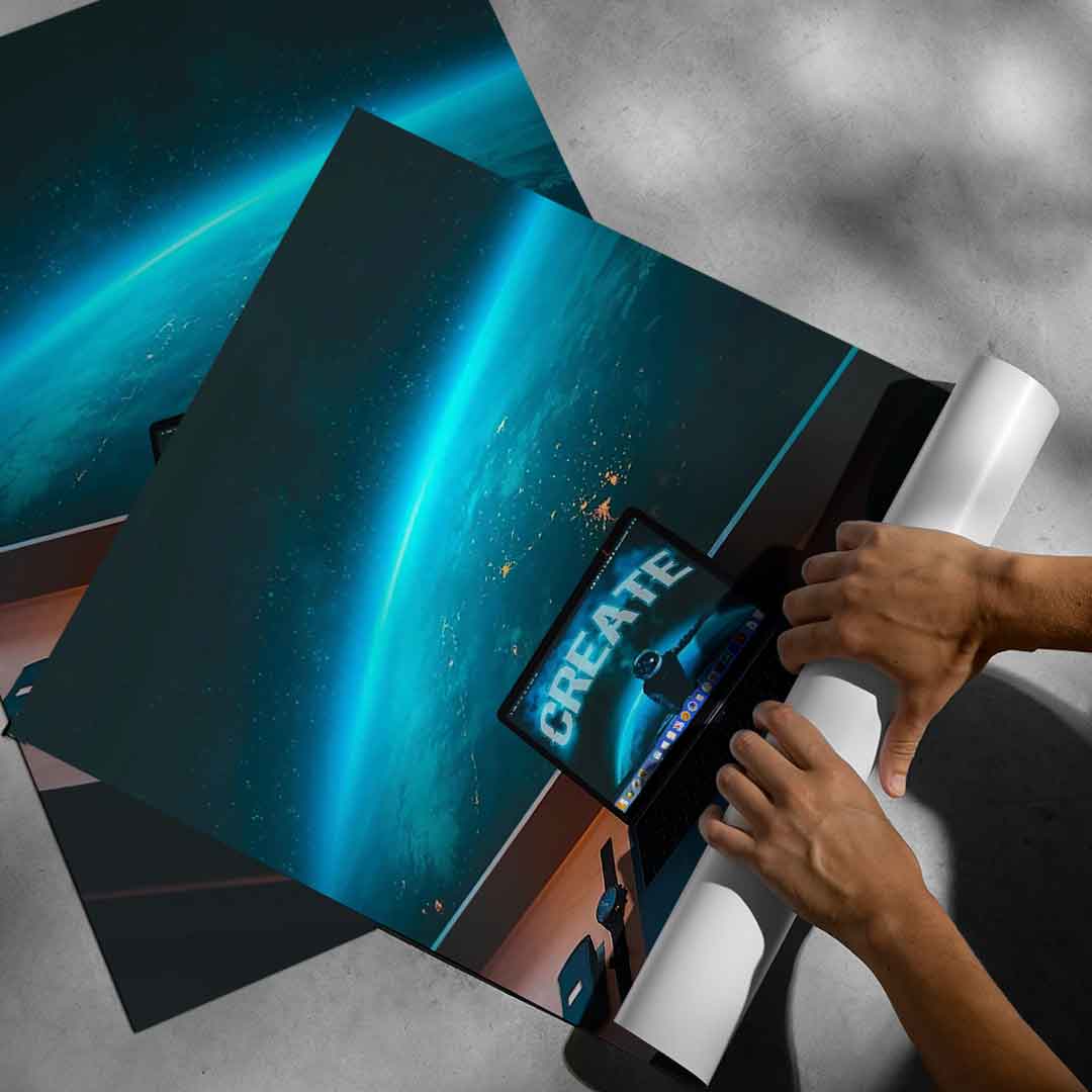 Home Office View - Poster