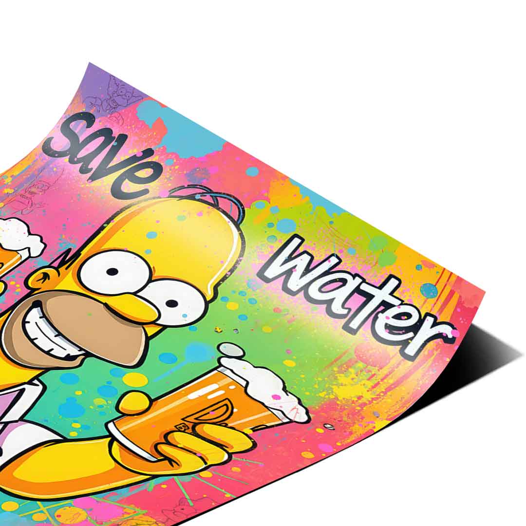 Homer Beer - Poster