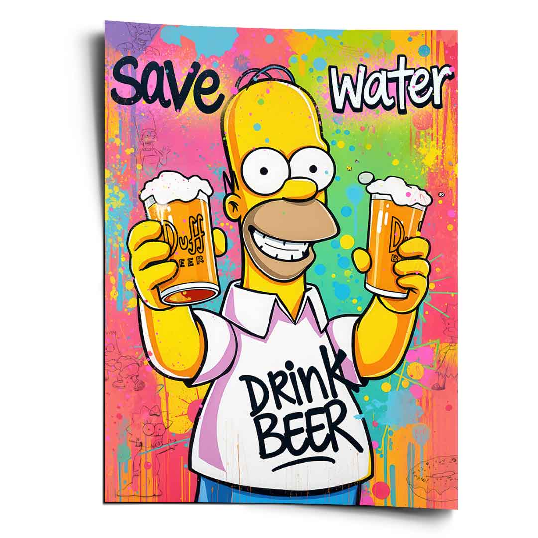 Homer Beer - Poster