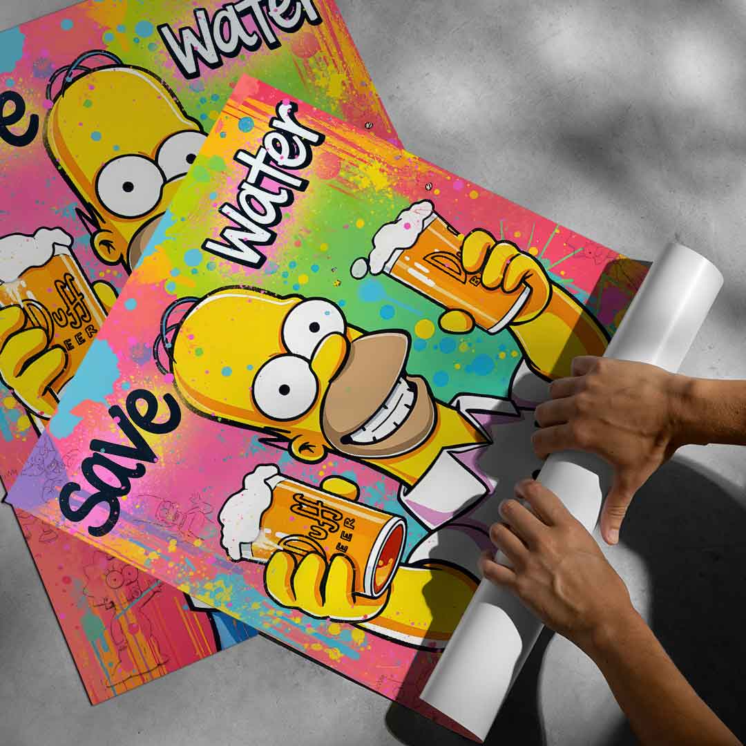 Homer Beer - Poster