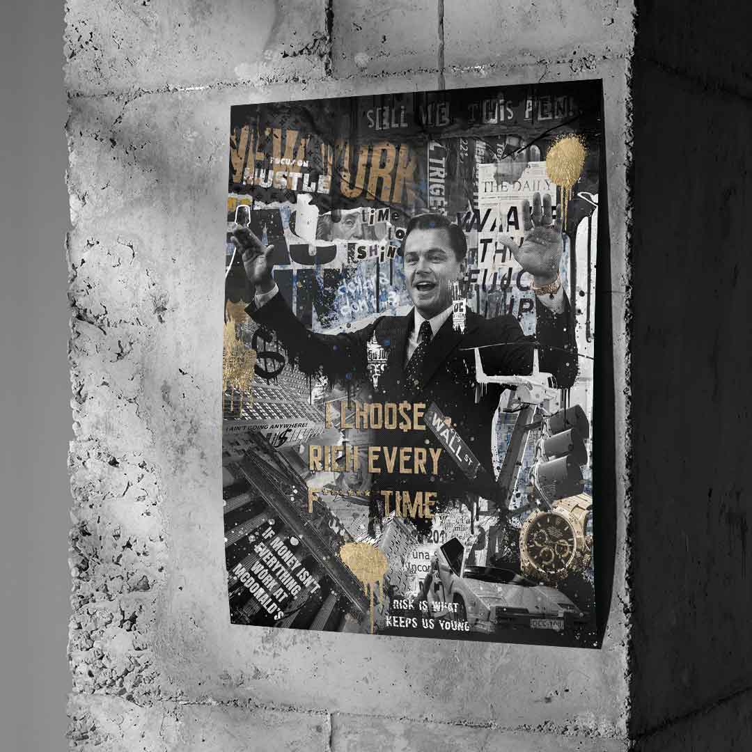 I CHOOSE RICH - Poster